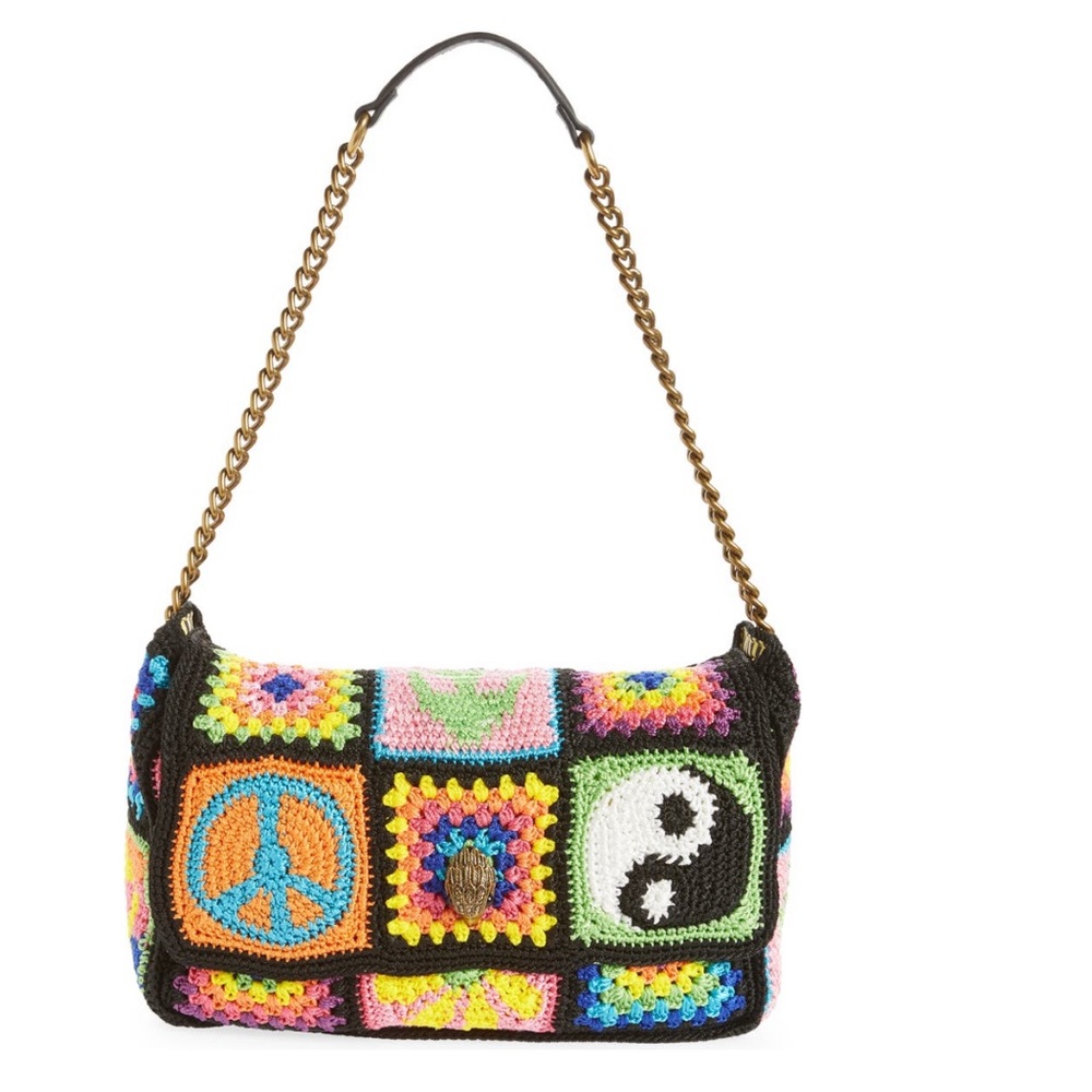 Kurt Geiger Crochet Bag Large Retro Kensington Crochet Bag -BRAND NEW-